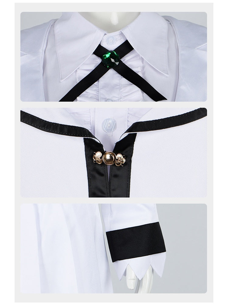 Rock is a Lady's Taste Cosplay Costume Rinomiya Lilith, Kurogane Otowa Long Dress for Anime Fans - Halloweez