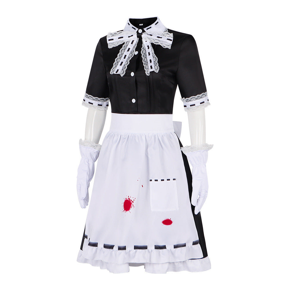 Fifth Personality Cosplay Costume Female Doctor Banquet Maid Full Set Anime Game 2D Suit - Halloweez
