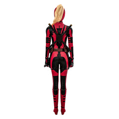 Deadpool & Wolverine Lady Deadpool Cosplay Costume Custom for Halloween Expo