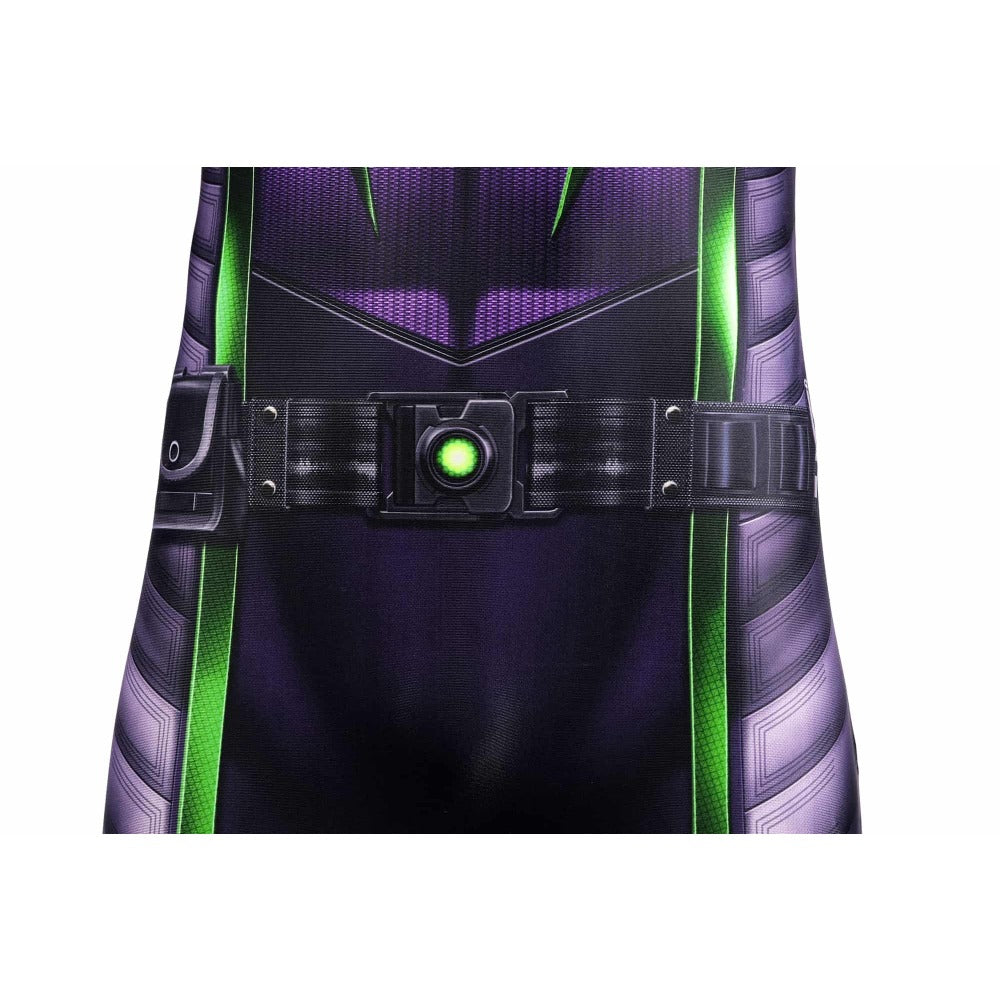 Marvel Spider-Man Miles Morales Purple Reign Suit - Agatha the Witch Cosplay Costume - Halloweez