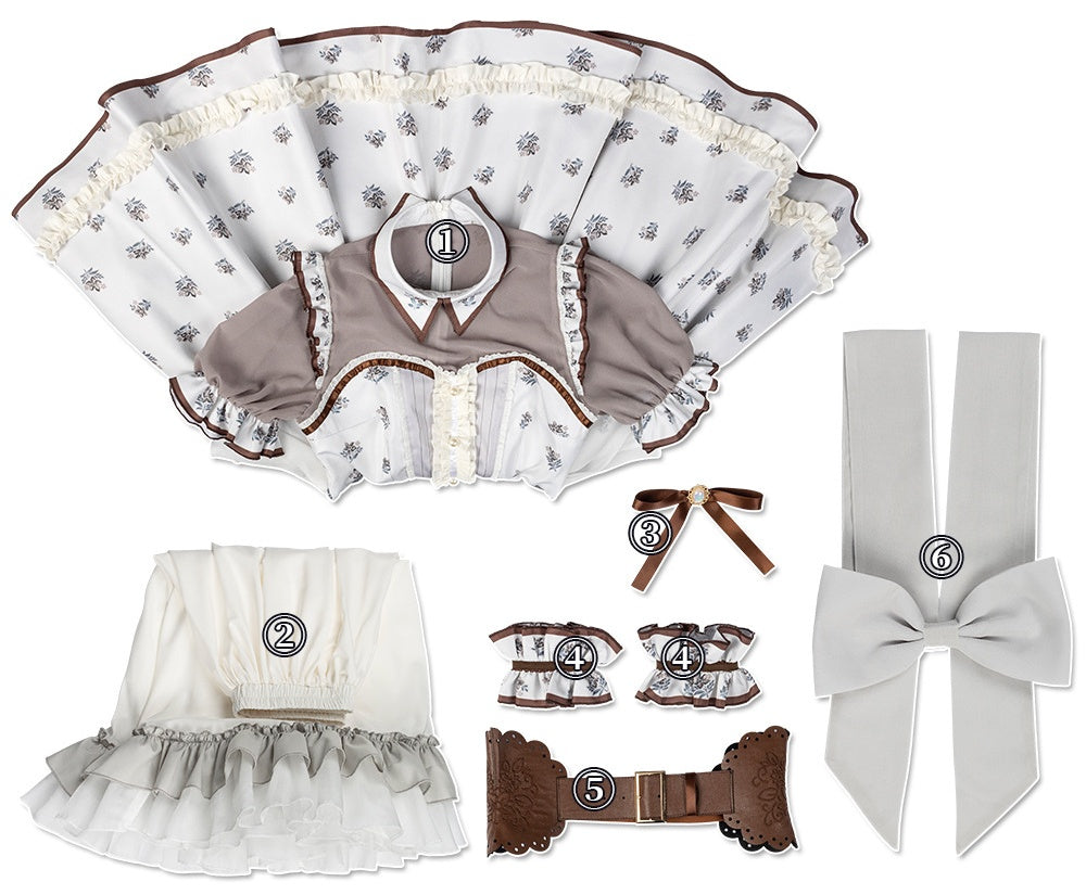 bangdream mygo! Anon Chihaya Cosplay Costume - BanG Dream! Anime Game Dress - Halloweez