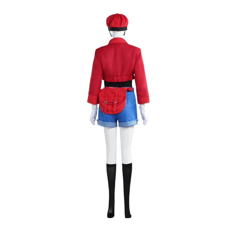 Red Blood Cell Cosplay Costume - Anime Cells at Work Cosplay Outfit with Multiple Size Options - Halloweez