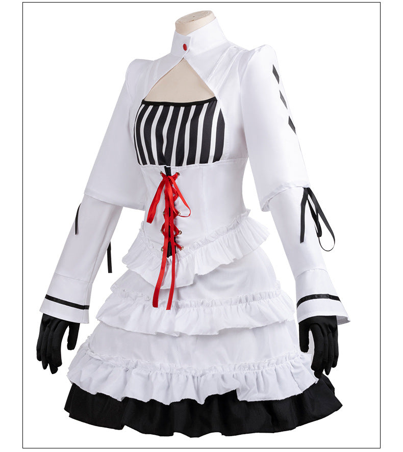 Neon Genesis Evangelion Asuka Langley Soryu Cake Dress Cosplay Costume - Halloweez