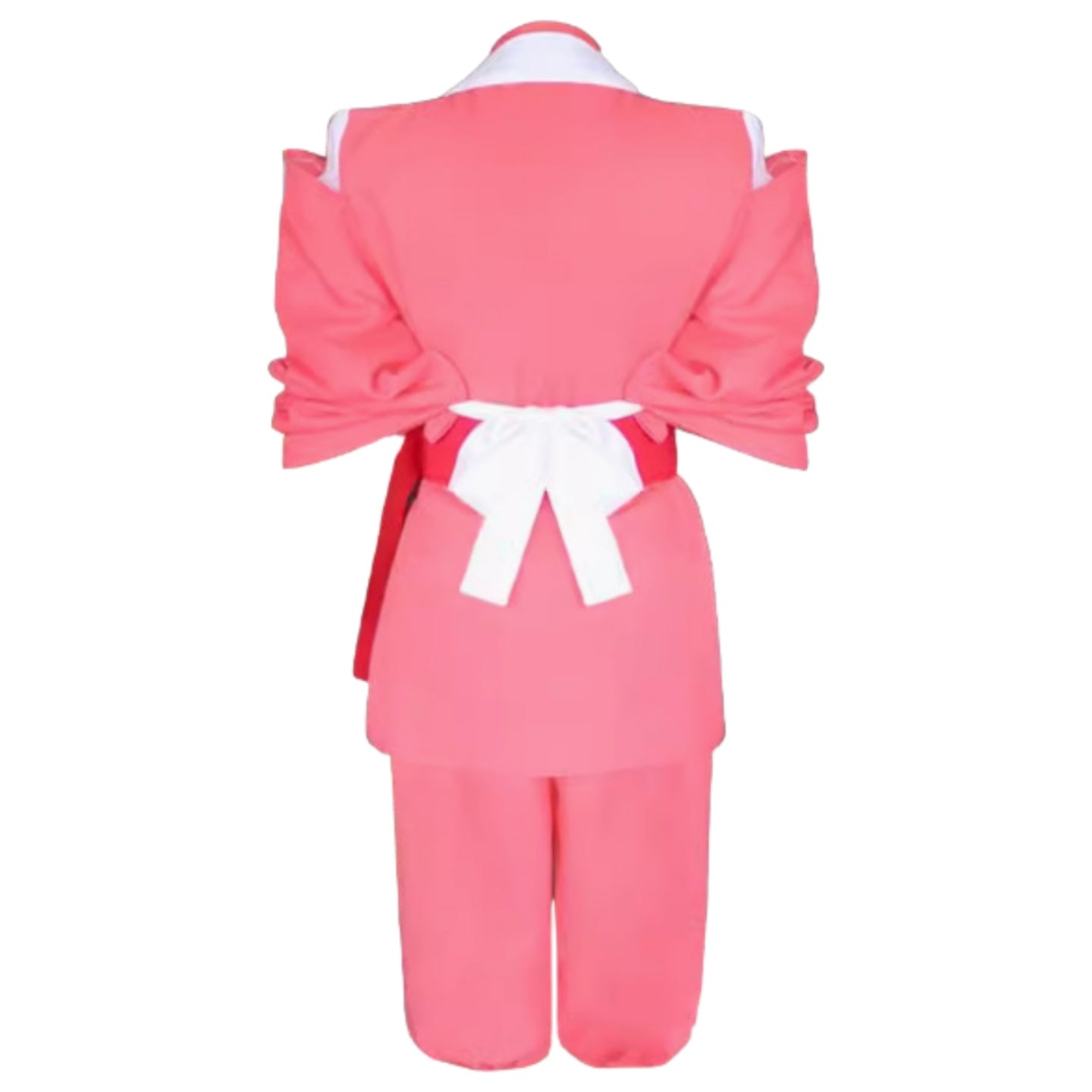 Chihiro Ogino Pink Work Kimono Cosplay Costume from Spirited Away - Halloweez