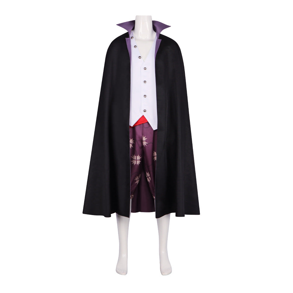 One Piece Four Emperors Red-Haired Shanks Cosplay Costume - Premium Anime Role Play Outfit - Halloweez