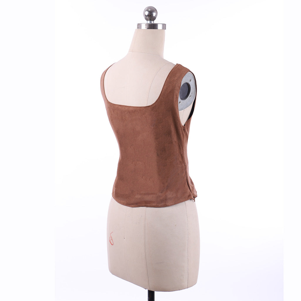 Elegant Medieval Lace-Up Corset Vest – Handcrafted for Halloweez Cosplay