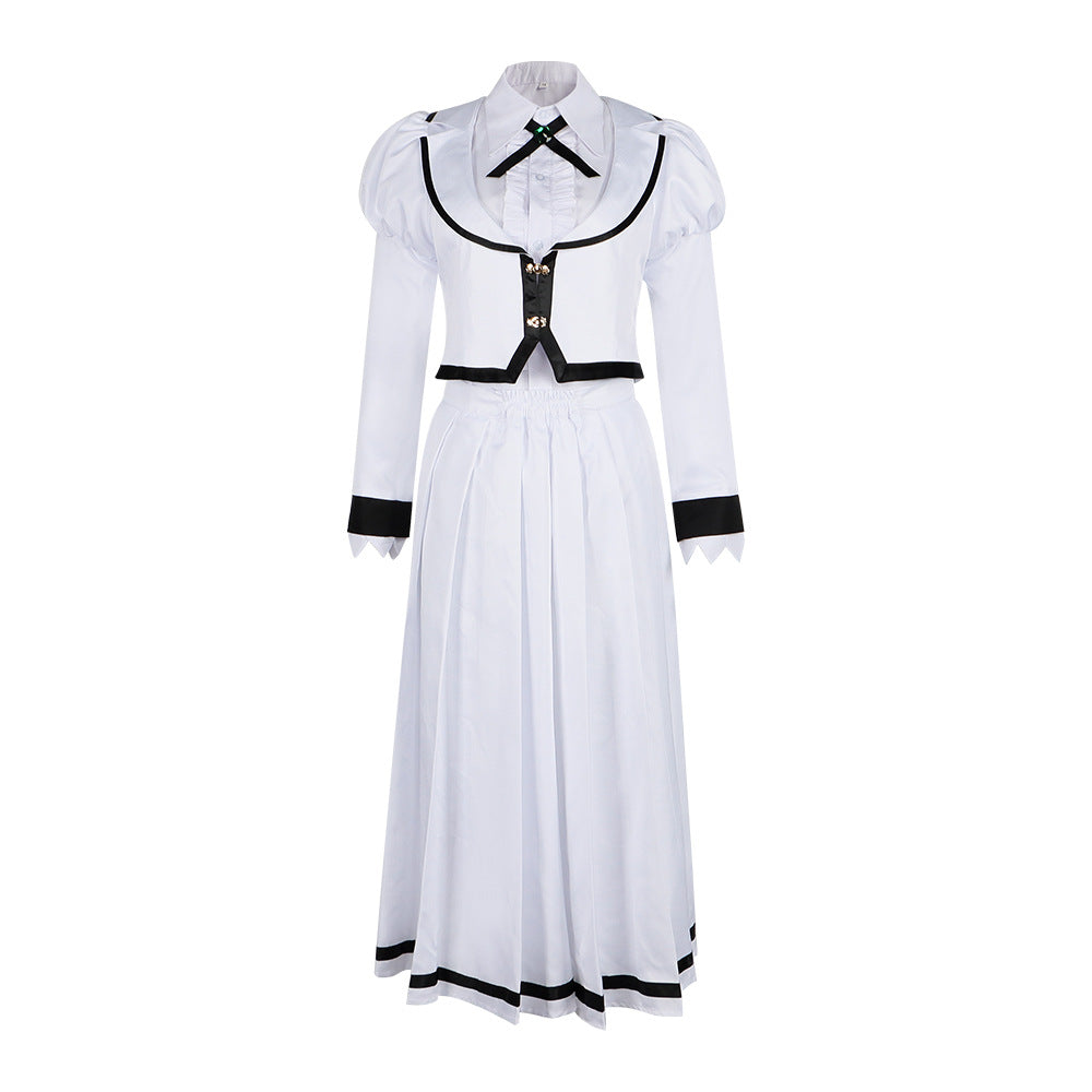 Rock is a Lady's Taste Cosplay Costume Rinomiya Lilith, Kurogane Otowa Long Dress for Anime Fans - Halloweez