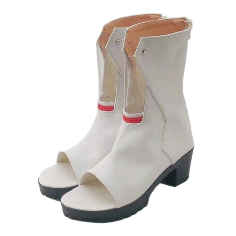 Hatsune Miku Racing Summer Support Swimwear Cos Shoes for Anime Conventions - Halloweez