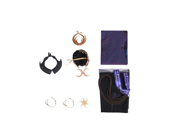 Identity V False Priest Yogg-Sothoth's Emissary Cosplay Costume Dress Full Set - Halloweez