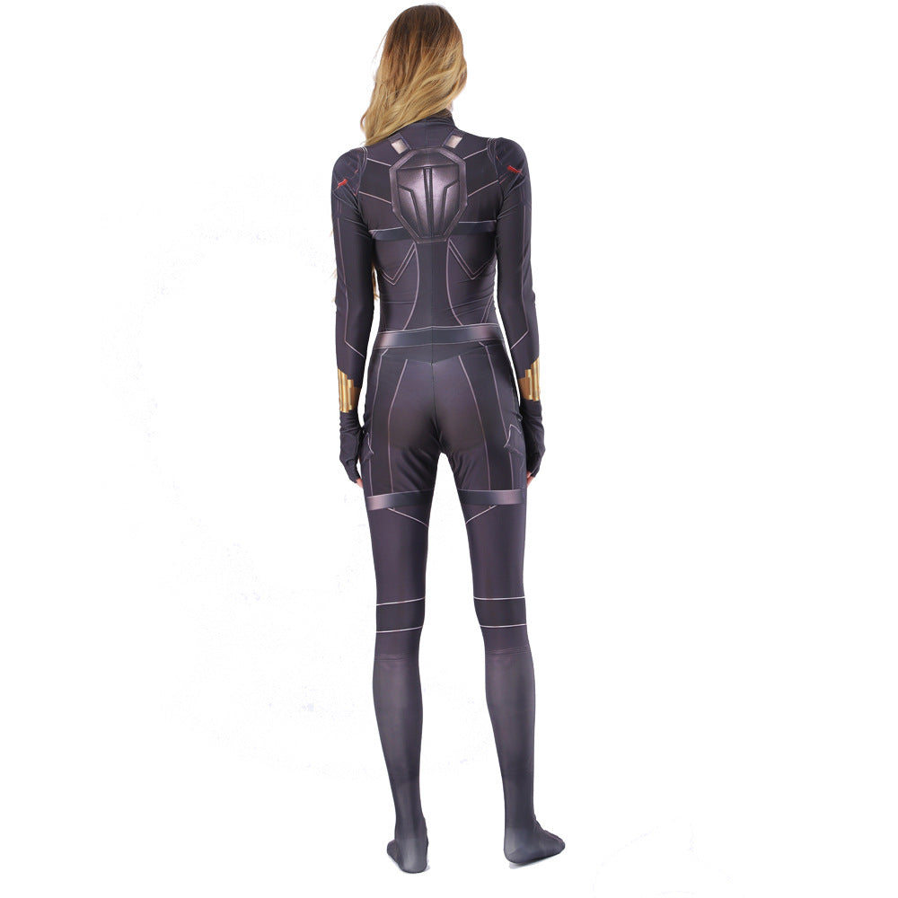 White Widow 3-in-1 Bodysuit Adult Kids Cartoon Costume COSPLAY Halloween Costume - Halloweez