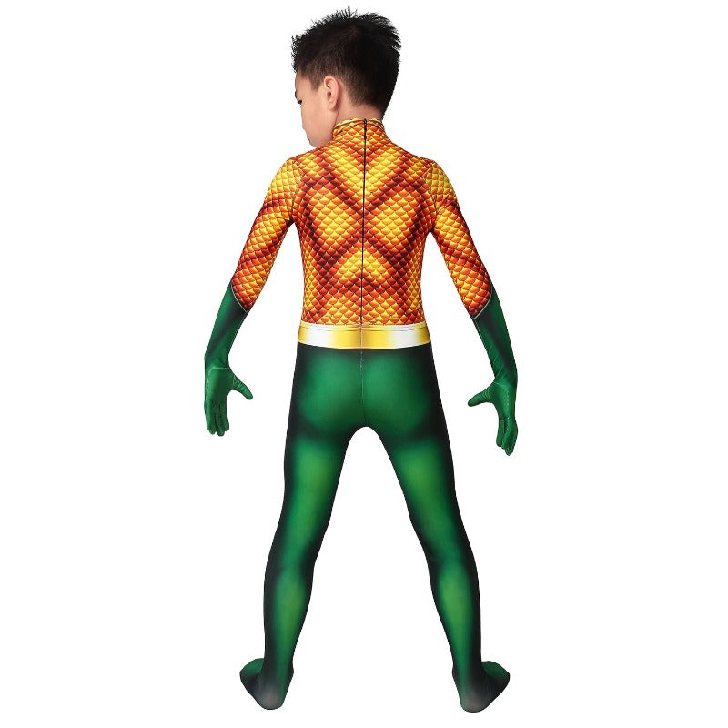 Kids Aquaman Arthur Curry Cosplay Costume by Halloweez