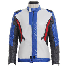 Overwatch Soldier 76 Cosplay Leather Jacket - Game Character Costume for Daily Wear - Halloweez