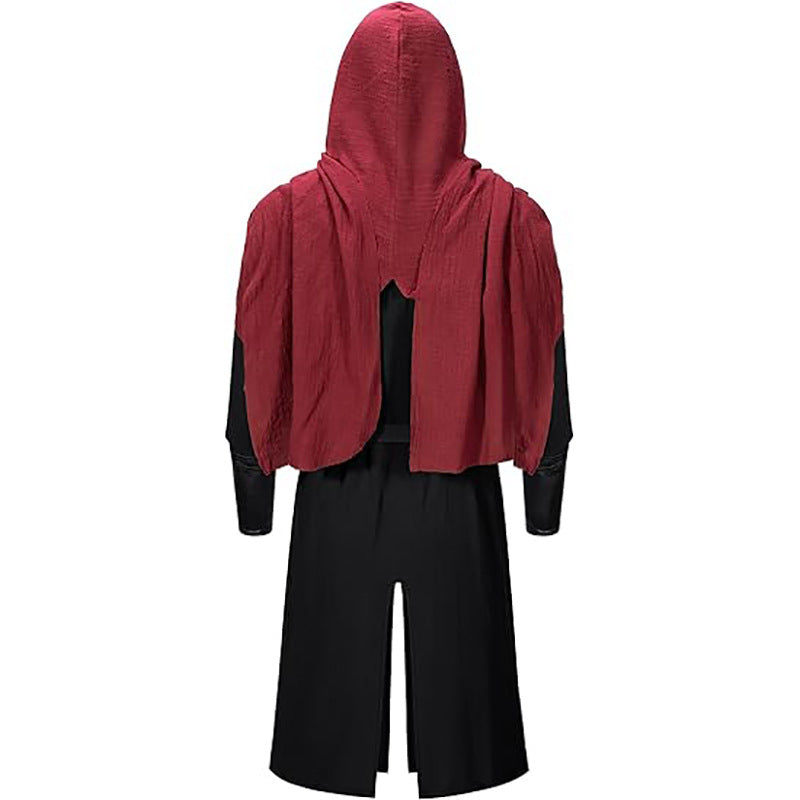 Popular Medieval Renaissance Pirate Knight Cape Robe Full Set Stage Performance Costume - Halloweez