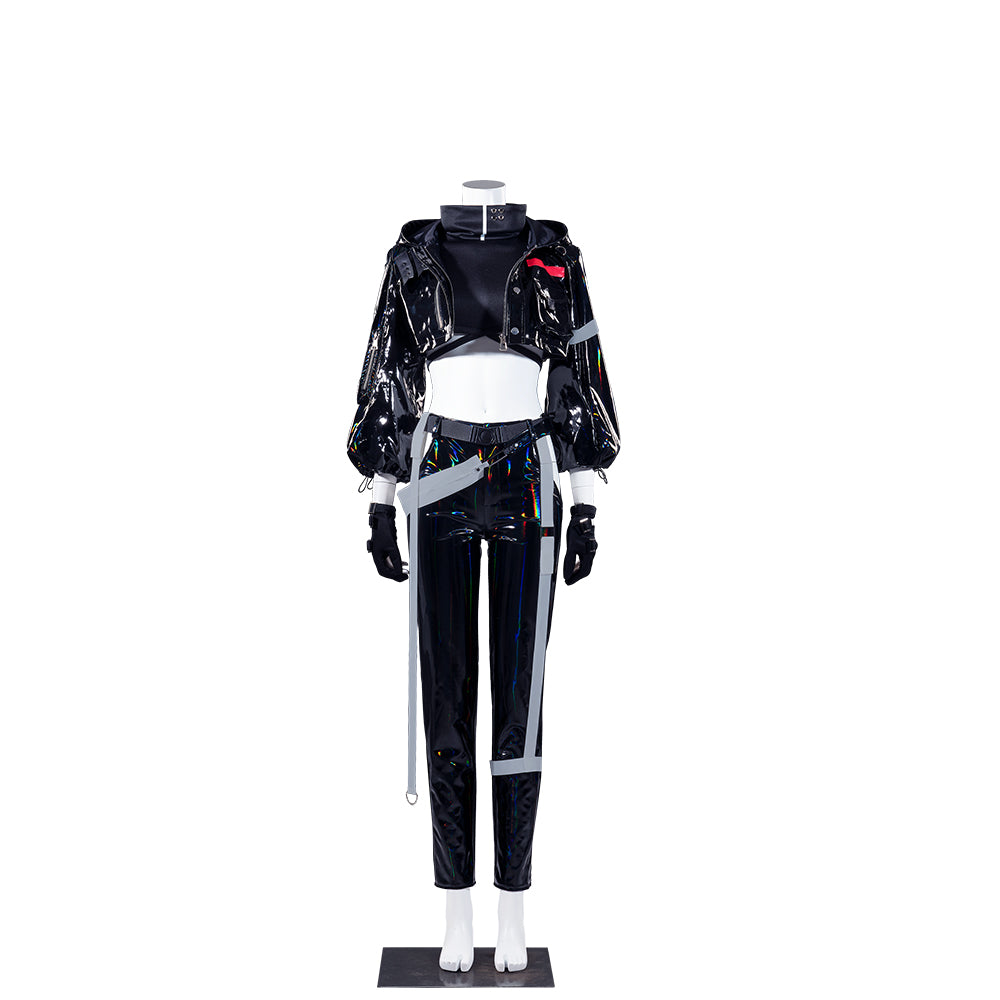 Halloweez Texas Cosplay Costume - High-End Arknights Fan Attire