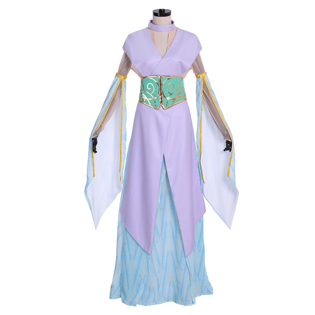 Costume de cosplay de Nadia pour Halloween | Costume de carnaval de fête de jeu pour femmes | Série de cosplay de jeu