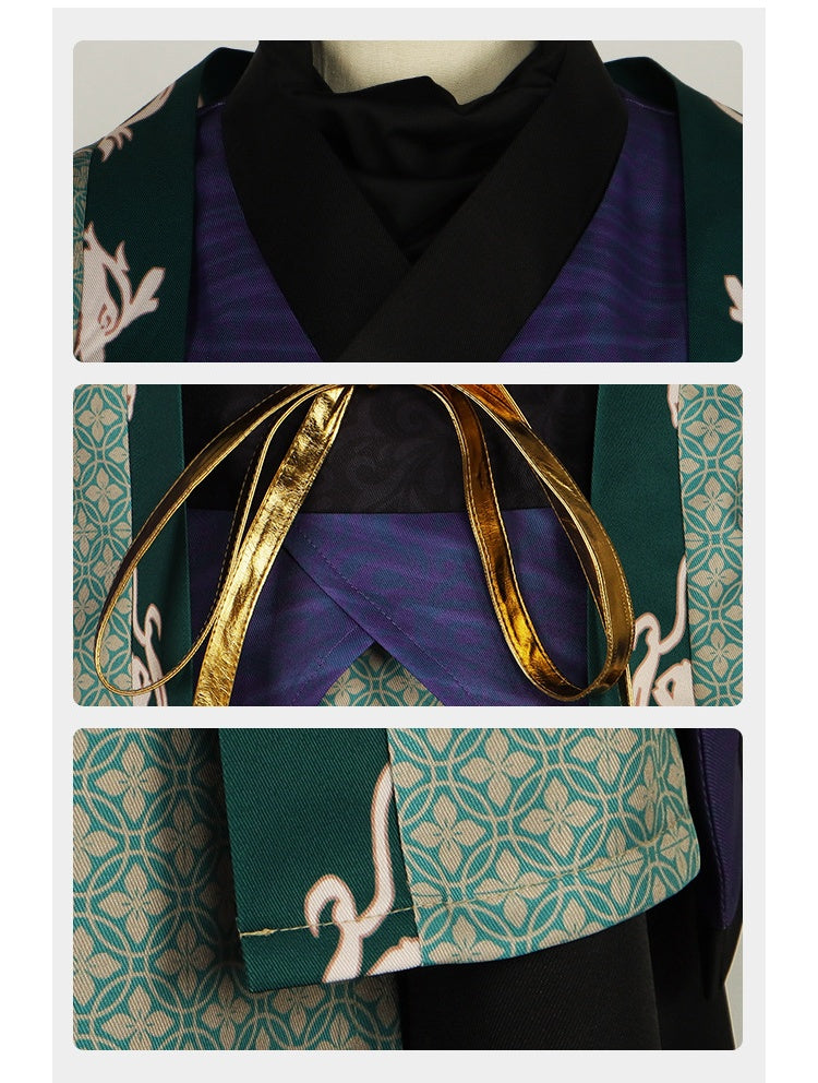 Black Myth Wukong Spider Demon Fourth Sister Cosplay Costume Game Character Ancient Style Robe - Halloweez