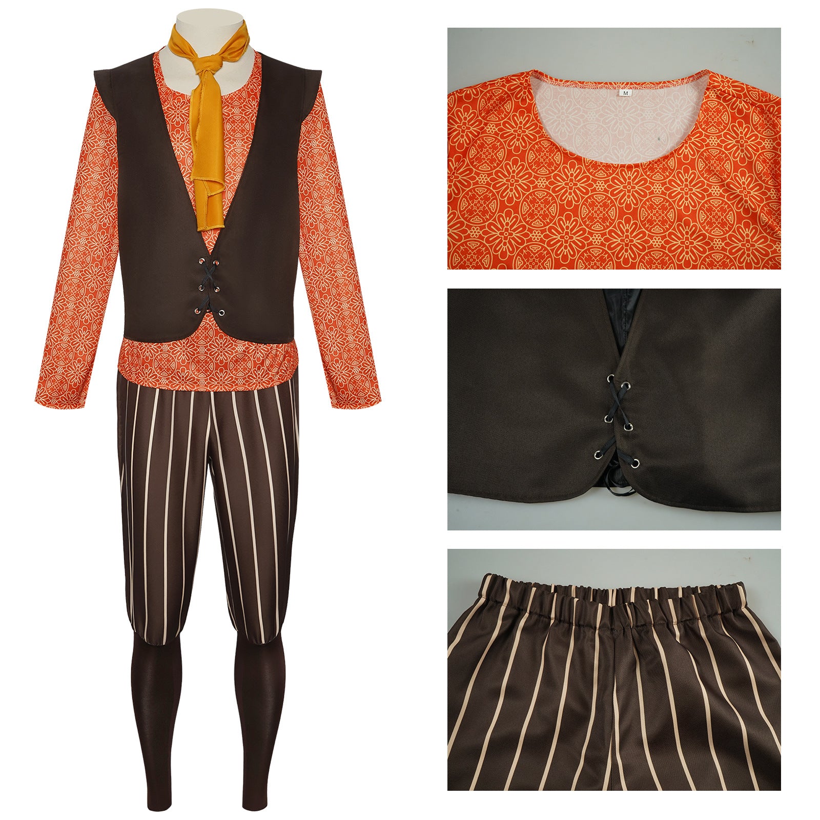 Shrek King Rumpelstiltskin Cosplay Costume Halloween Monster Character Outfit Stage Performance Dress - Halloweez