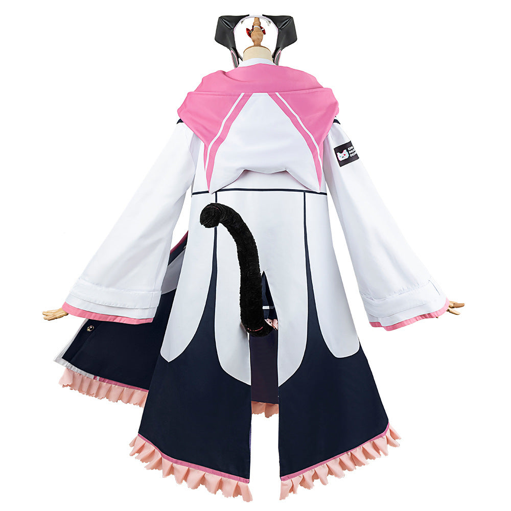 Blue Archive Saiba Momoi Cosplay Costume - New Anime Outfit with Denim Skirt Set - Halloweez
