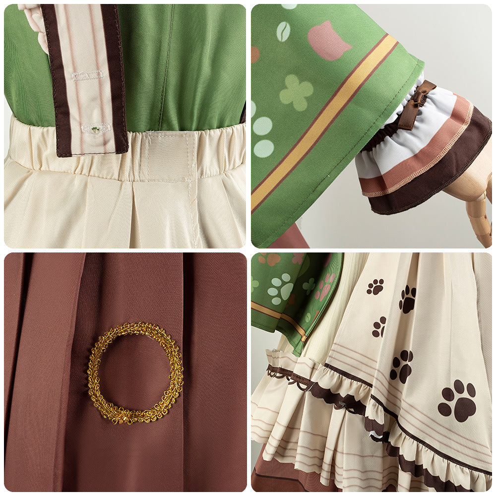 Manhattan Cafe Racing Outfit Anime Cosplay Dress for Uma Musume Pretty Derby Fans - Halloweez