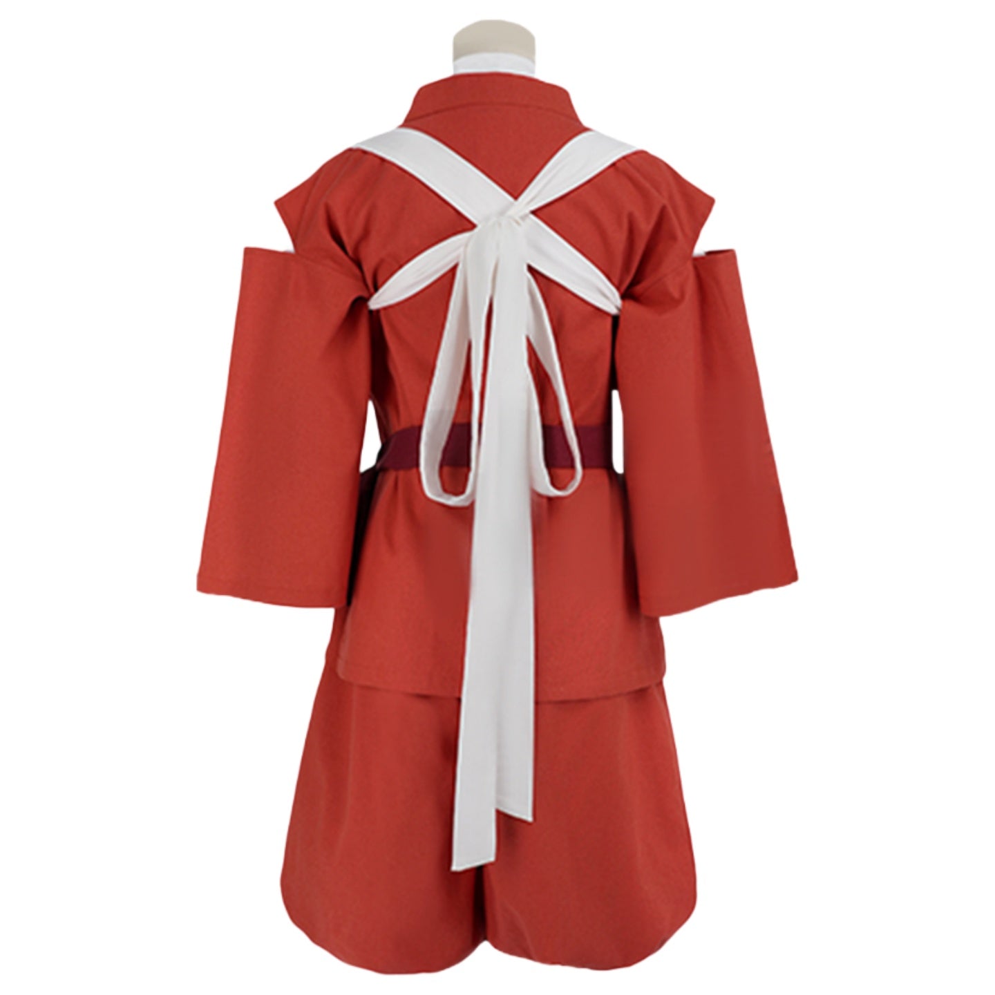 Spirited Away Chihiro Ogino Work Kimono Anime Cosplay Costume Outfit - Halloweez