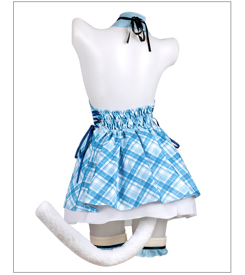 Cat Girl Paradise Anime Cosplay Dress Chocola Vanilla Stage Performance Outfit Daily Wear - Halloweez