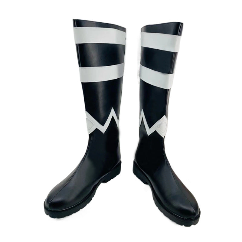 Genshin Impact Cryo Abyss Mage Cosplay Shoes for Anime Conventions - Halloweez