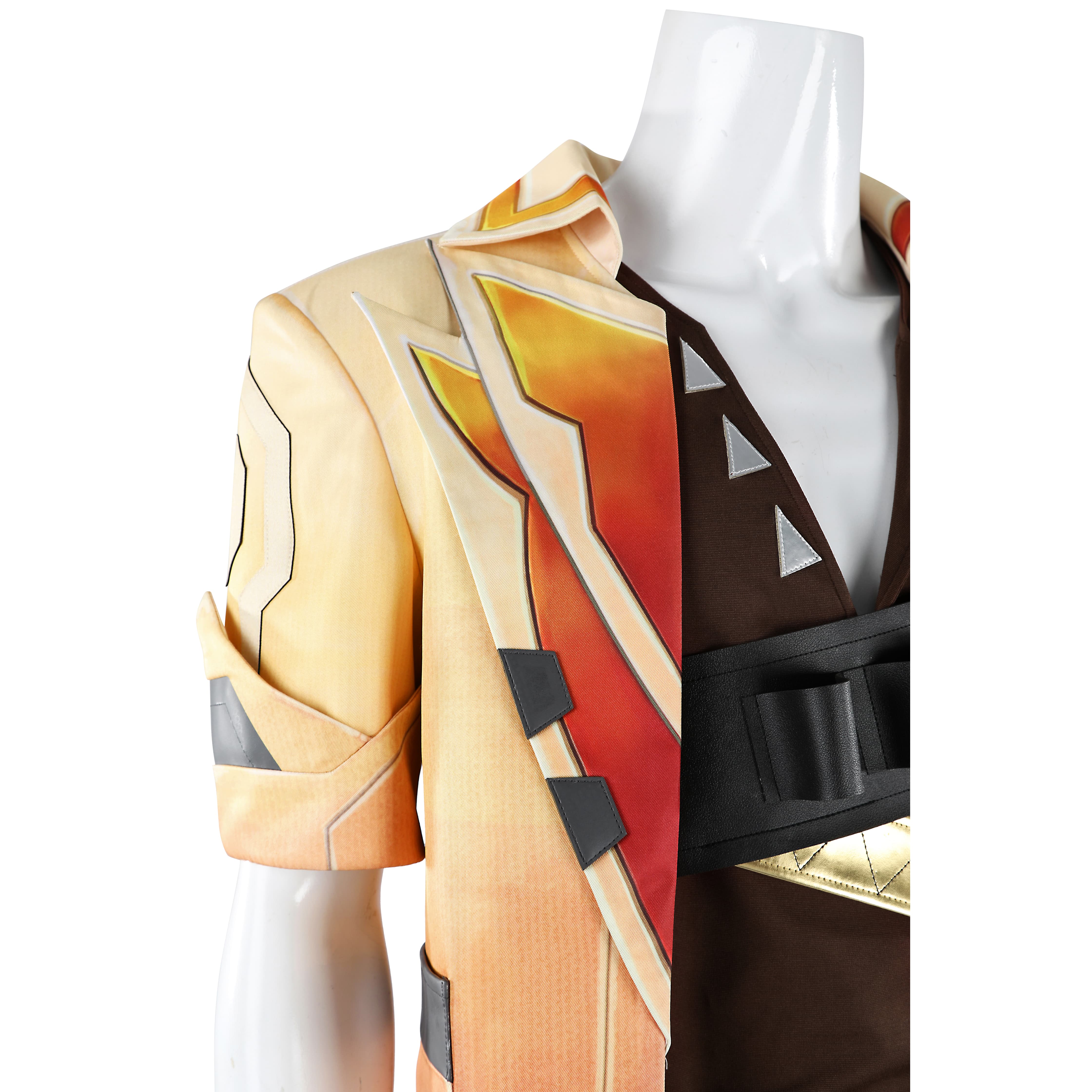 Valorant Neon "Titanfoil" Agent Cosplay Costume Full Set Jumpsuit with Accessories - Halloweez