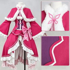 Re:Zero Beatrice Cosplay Dress Custom For Halloween Comic‑Con Party