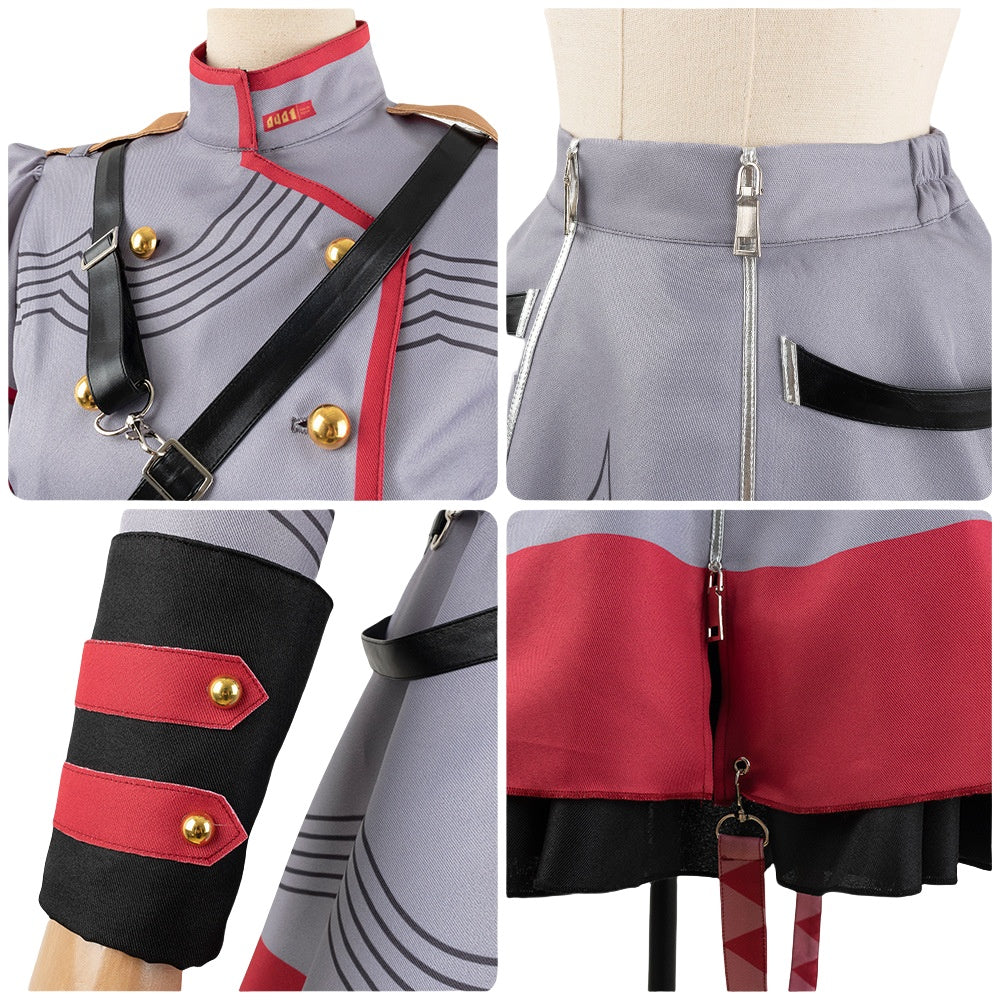Virtual Vtuber Synthesizer V Teto Kasane Anime Costume Set - High Quality Cosplay Outfit - Halloweez