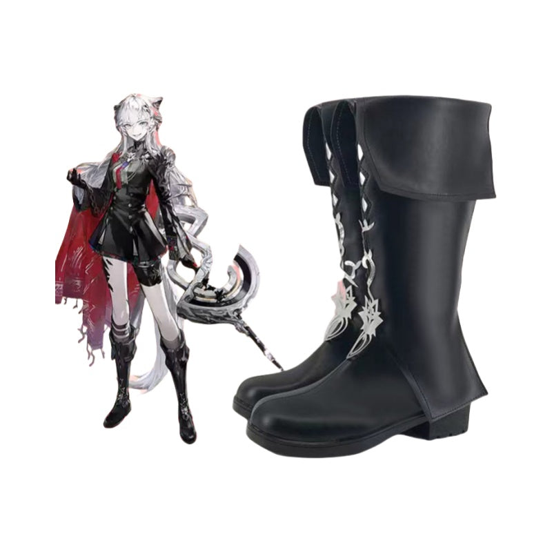 1569 Arknights Lappland Cosplay Shoes for Anime Conventions and Performances - Halloweez