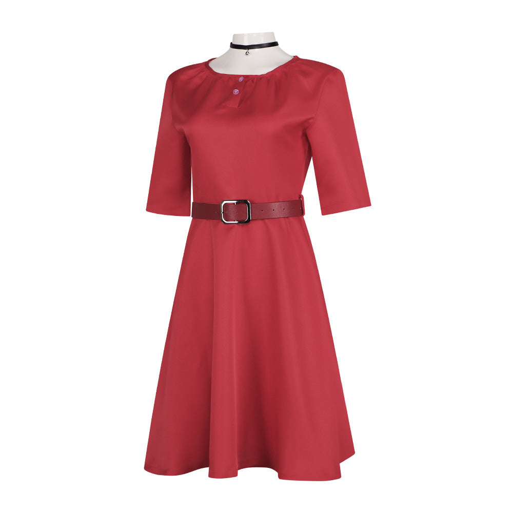 Witch and Familiar Cosplay Costume Nico Tsukizuki Anime Role Play Dress
