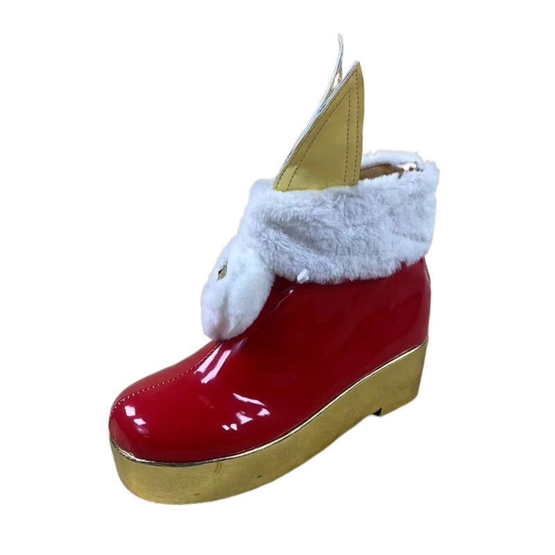 1877 League of Legends Gwen Chinese New Year Rabbit Cosplay Shoes for Anime Conventions - Halloweez