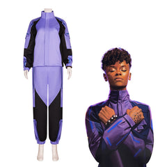 Black Panther 2: Wakanda Forever Shuri Cosplay Costume - Marvel Black Panther Princess Stage Performance Outfit - Halloweez