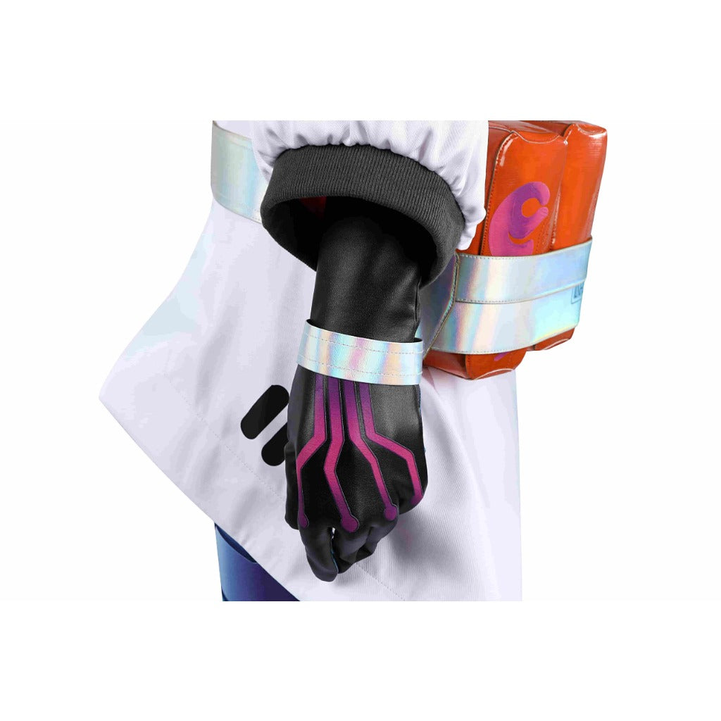 League of Legends Aurora Cosplay Costume - Double Realm Spirit Rabbit Aurora Phantom Spirit Team Skin - Halloweez