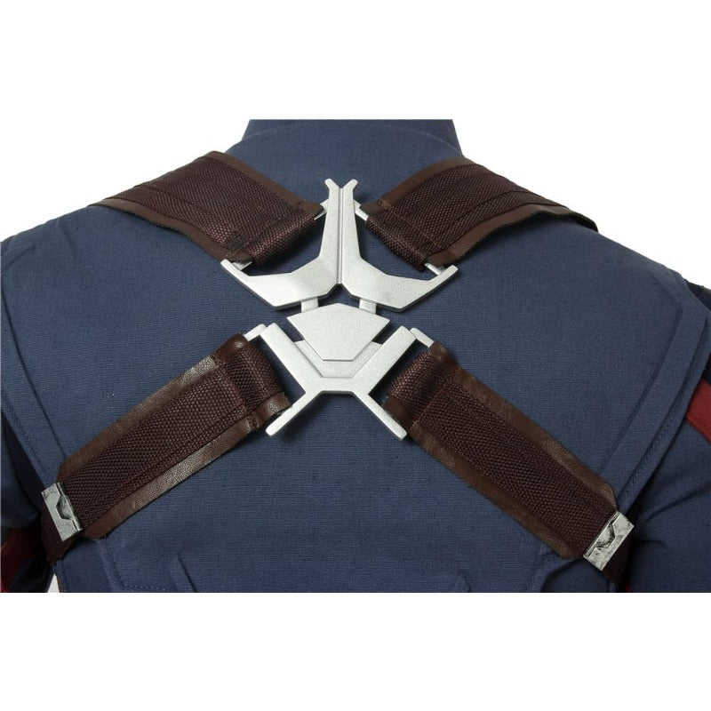 Halloweez Steven Rogers Captain America Cosplay Costume - The Ultimate Halloween Hero Attire