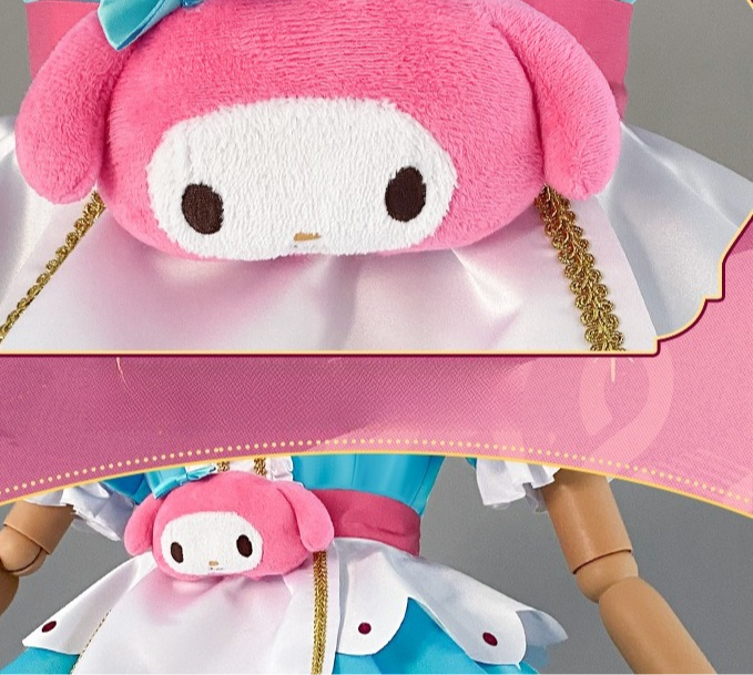 Honor of Kings Sanrio Daji My Melody Full Cosplay Costume Set - Halloweez