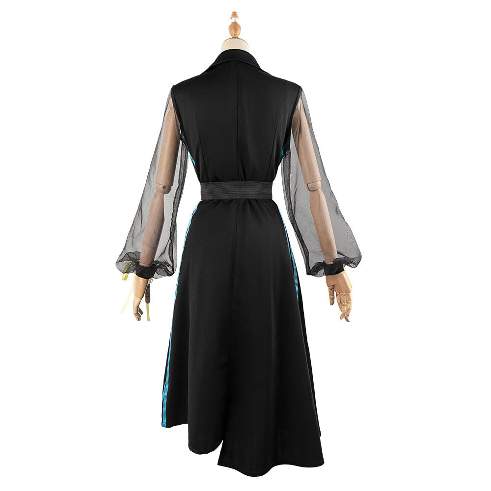 BanGDream MyGO Chihaya Anon 2D Cos Anime Women's Long Dress - Authentic Cosplay Costume - Halloweez