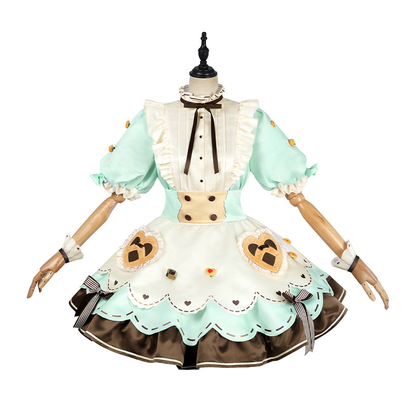 Shugo Chara! Sanrio Official Amu Hinamori Lolita Cosplay Costume - Halloweez
