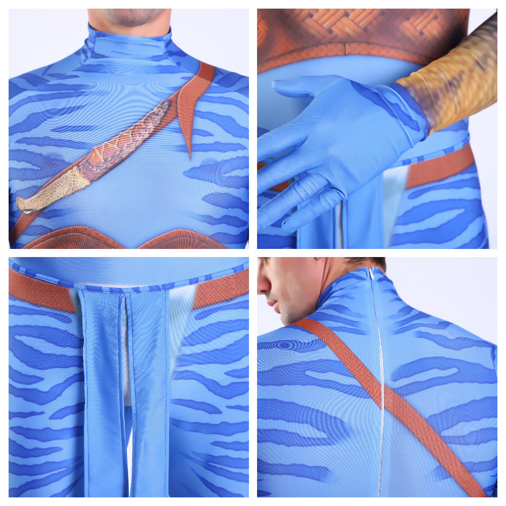 Avatar Na'vi Cosplay Costume for Halloween and Social Performances - Halloweez