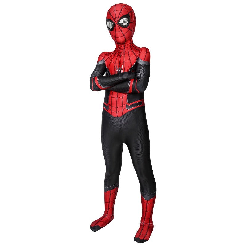 Halloweez Spider-Man Zentai Suit - Become a Web-Slinging Hero in this Jumpsuit with Mask