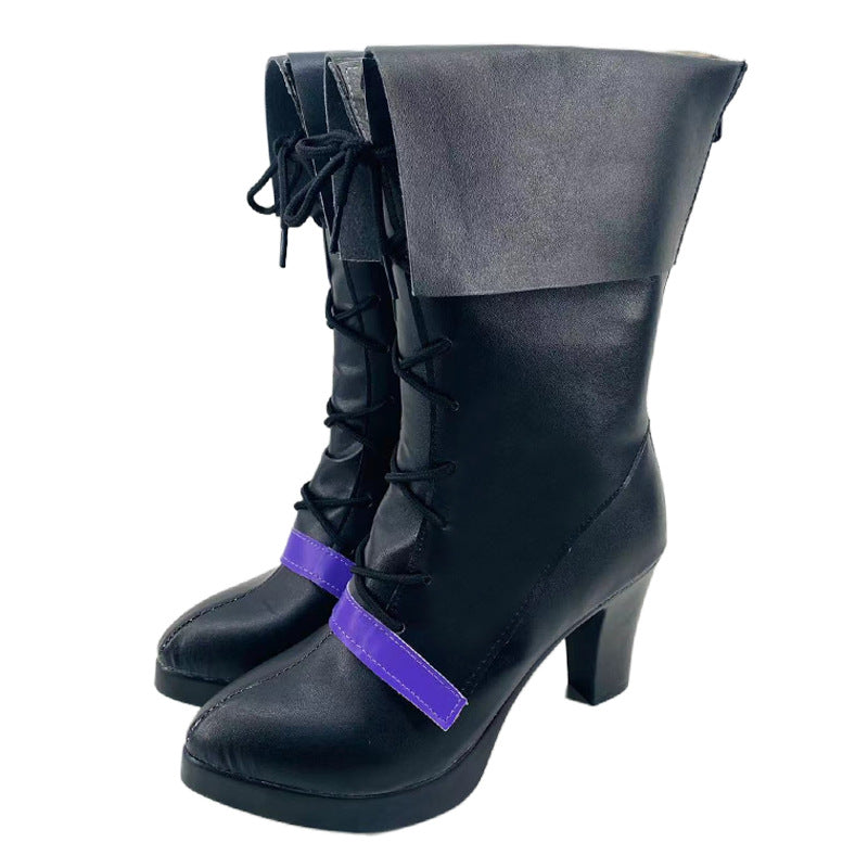 Arknights Eblana Cosplay Shoes for Anime Conventions and Performances - Halloweez
