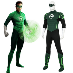 Green Lantern Costume Full Set - Official Movie-Accurate Suit with Mask and Emblem