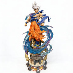 Dragon Ball Cloud-Origins Wukong Dual-Head Sculpture: UI Goku & Gogeta PVC Figure