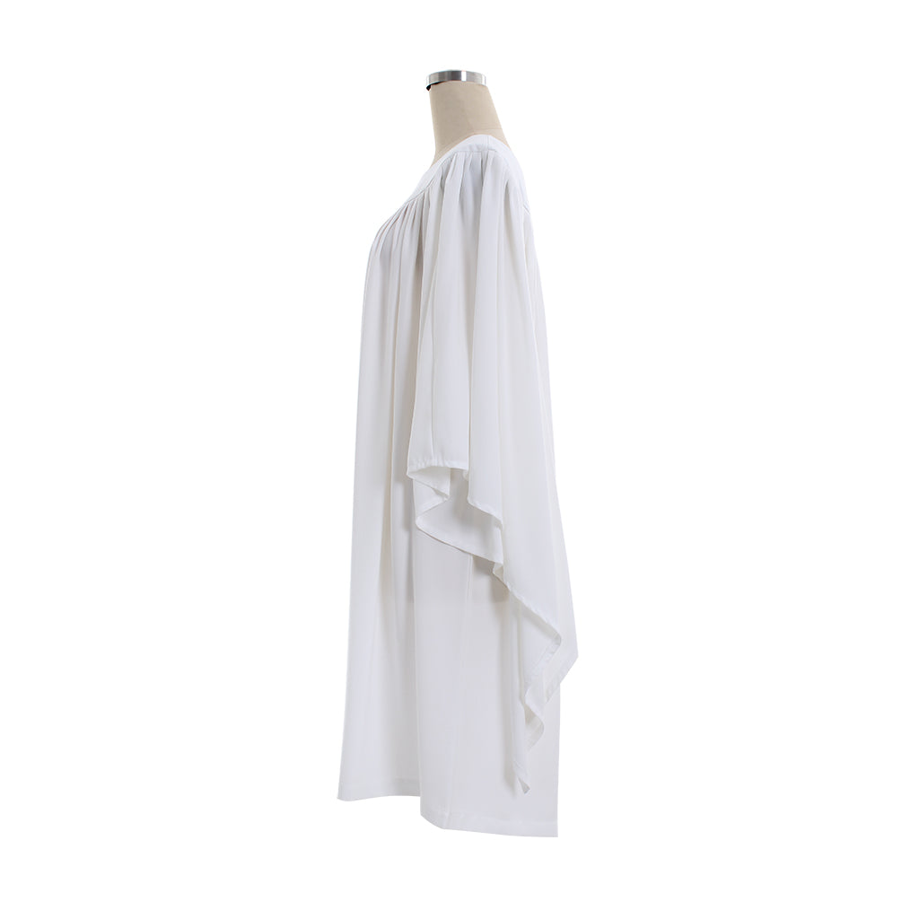 Elegant Women's Church ALB White Vestments Chasuble for Catholic Priests and Religious Occasions