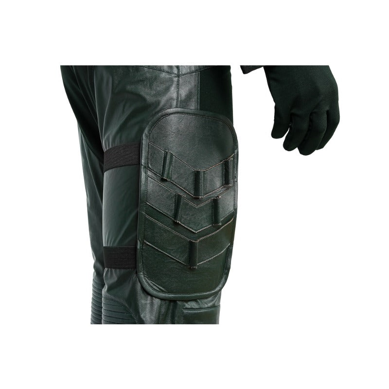 Costume de cosplay de la saison 8 d'Oliver Queen - Costume final de Green Arrow pour Halloween