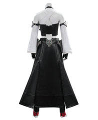Final Fantasy VII Tifa Black Mage Cosplay Costume, Custom Made