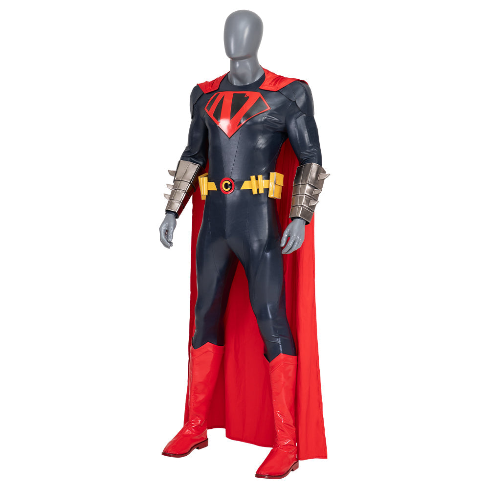 Halloweez Superman Cosplay Costume - Inspired by Nicolas Cage in The Flash 2023 Movie