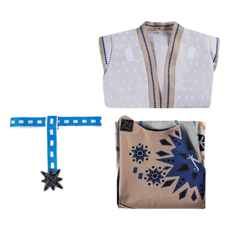 Wish King Asha Cosplay Costume for Kids - Anime Role-Playing Stage Performance Outfit - Halloweez