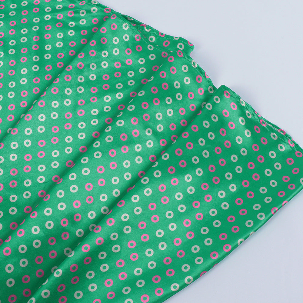 How the Grinch Stole Christmas! Martha May Whovier Red Dot Dress - Halloweez