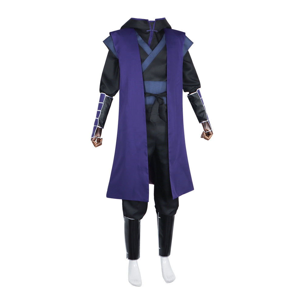 Assassin Wu Liuqi Shadow Assassin Seven Cosplay Costume - 2D Game Anime Clothing - Halloweez